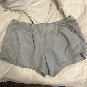 Grey Nike Dri-fit shorts